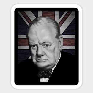 Winston Churchill Sticker